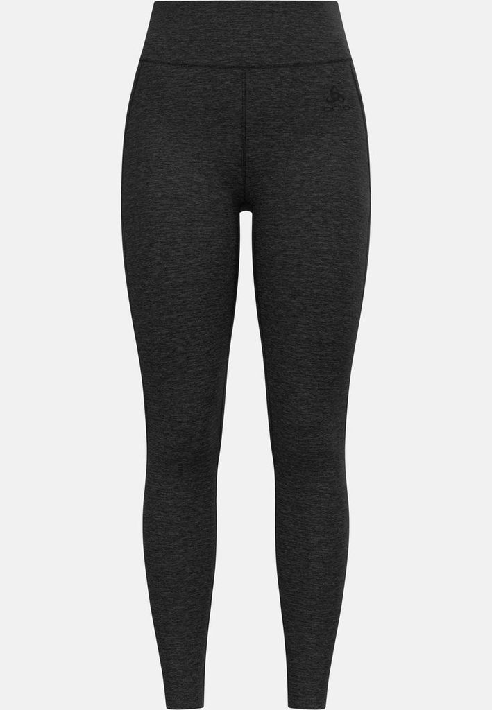 Melierte Active 365 Trainings-Tights, Damen - Odlo, Farbe:15015 black melange, Größe:M