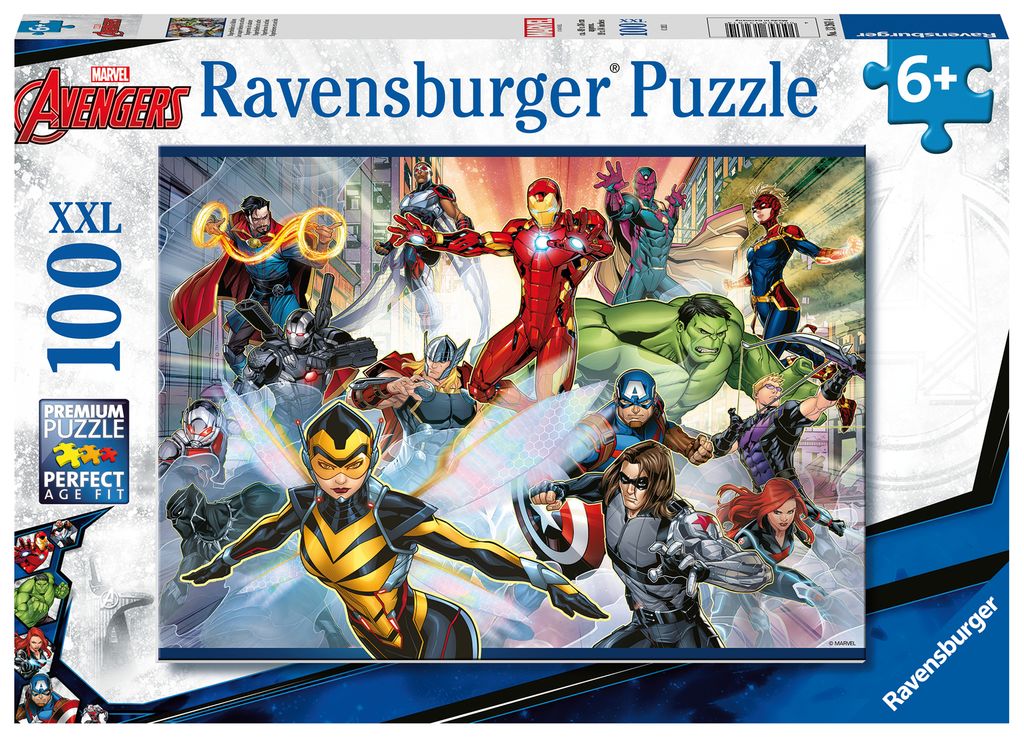 RAVENSBURGER Puzzle Marvel: Avengers XXL 100 Stück