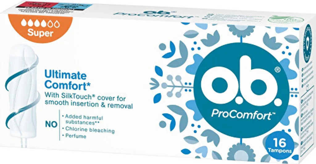 o.b. ProComfort Super 54 pezzi - Protezione Dynamic Fit Offerta Online