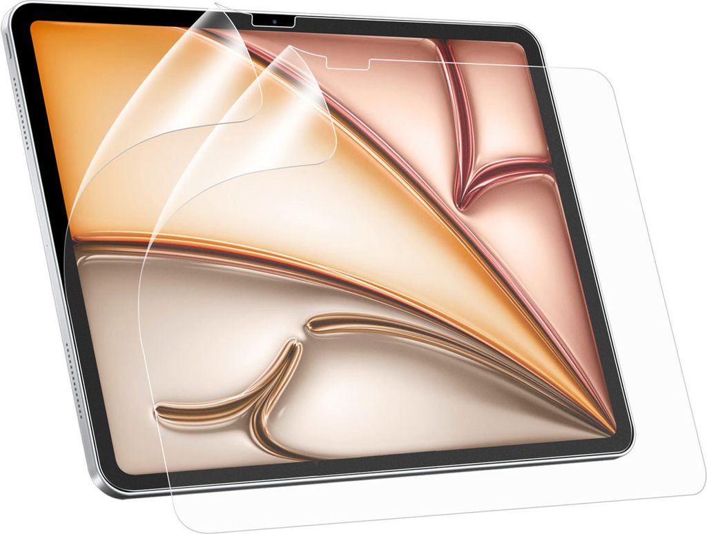 iPad Air 13 Zoll 2025 M3/ iPad Air 13 inch 2024 M2 Screenprotector: Accezz Paper Feel Screenprotector - Transparent