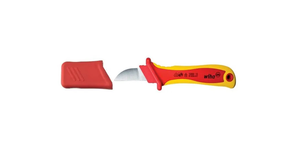 Dénudeur de câble Wiha 200 mm idéal pour travaux d'installation et chantier