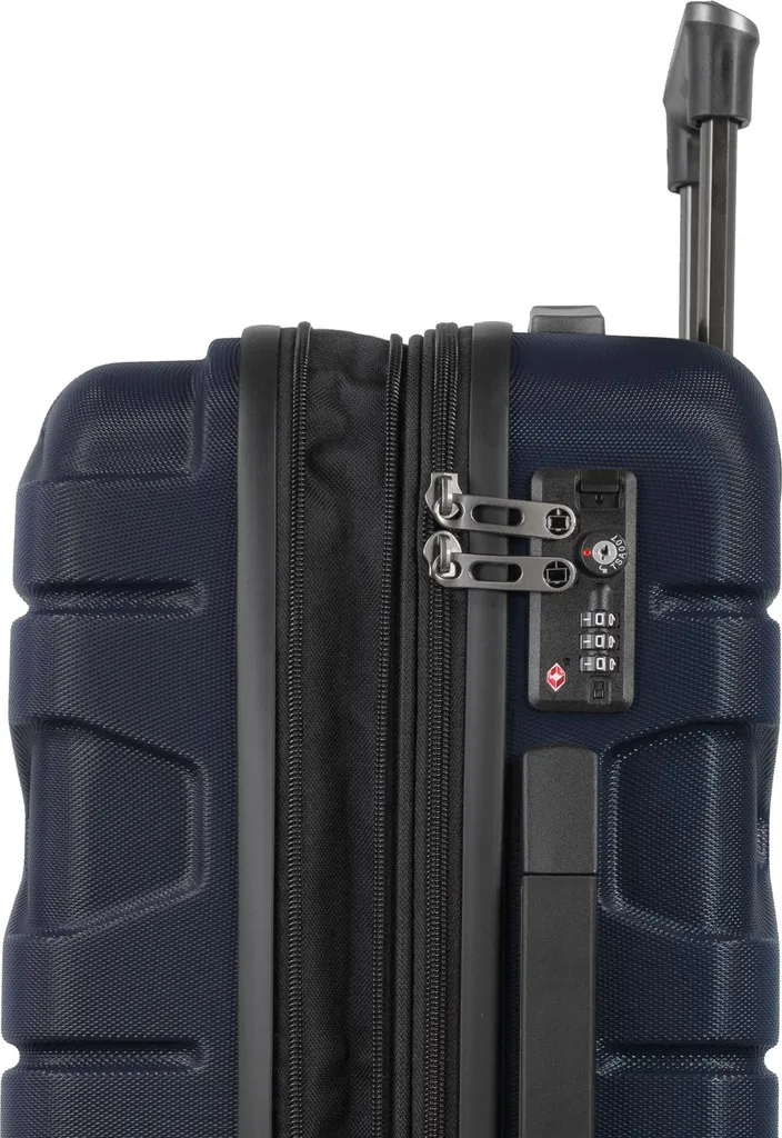HAUPTSTADTKOFFER - X-Kölln - Valigia rigida Trolley con ruote Valigia da viaggio, TSA, 76 cm, 120 litri, blu scuro - 5