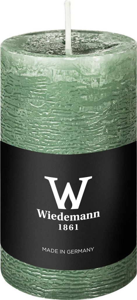 Durchgefärbte Stumpen Kerzen Eukalyptus 160 x Ø 68 mm, 1 Produktbild 
