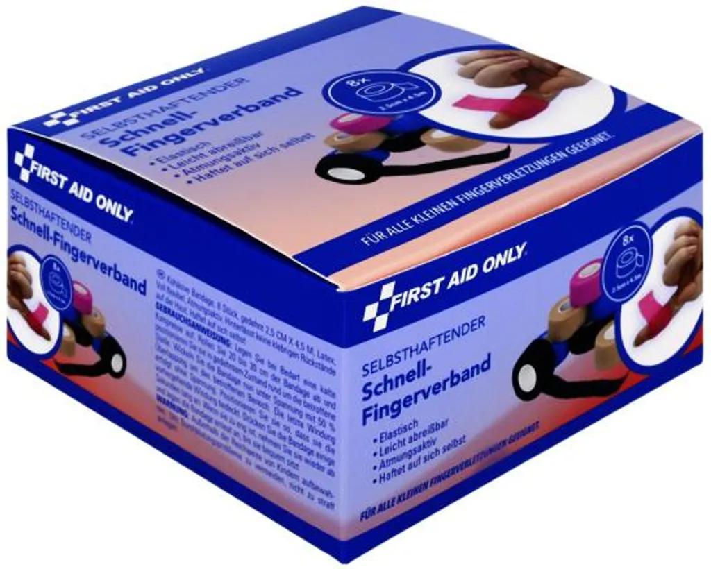 Fingerpflaster P-10072 00 Pansements Doigt Bunt Premiers Soins 8 St