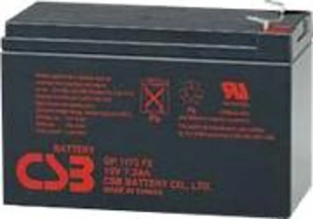 Batterie 12V 7.2Ah CSB GP1272F1 : évitez les pannes d'onduleur