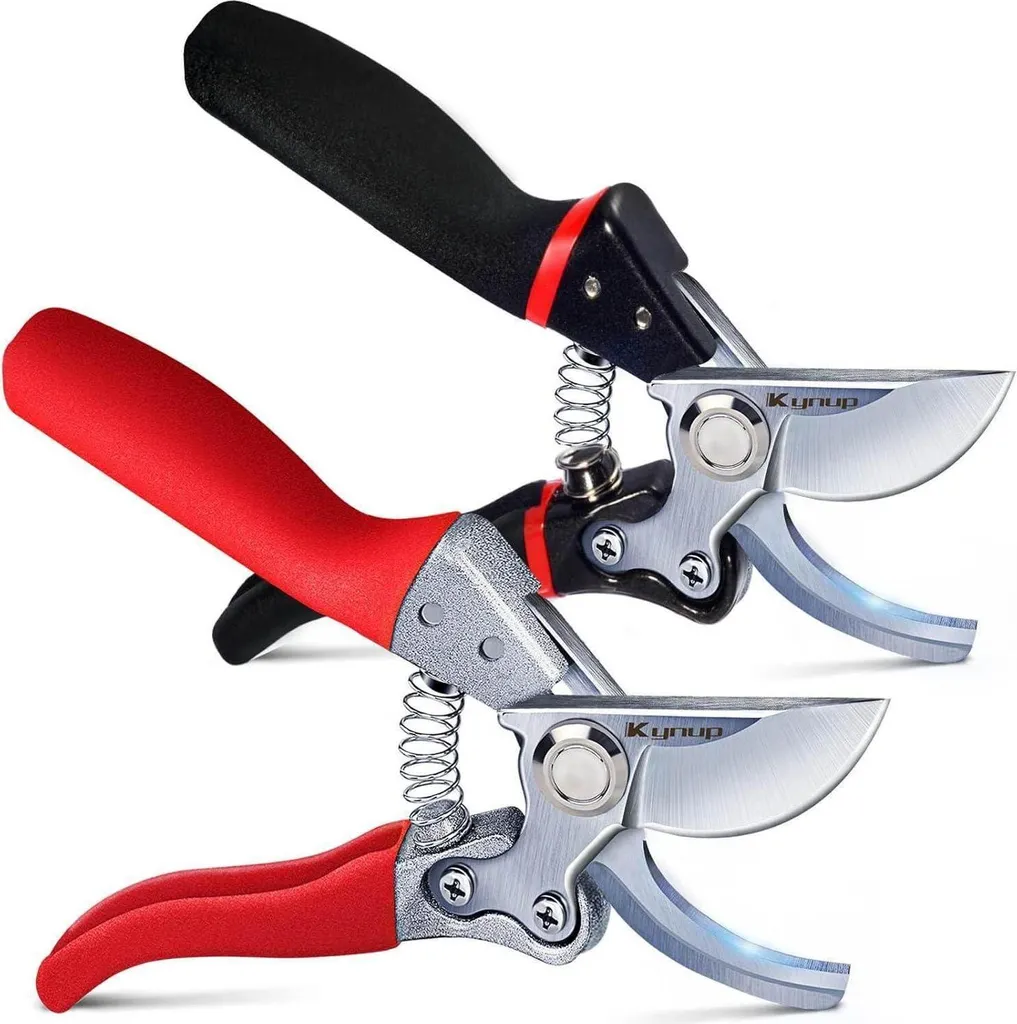 Sécateur de Jardin Anti-Fatigue Kynup en Acier SK-5 pour Taille Nette
