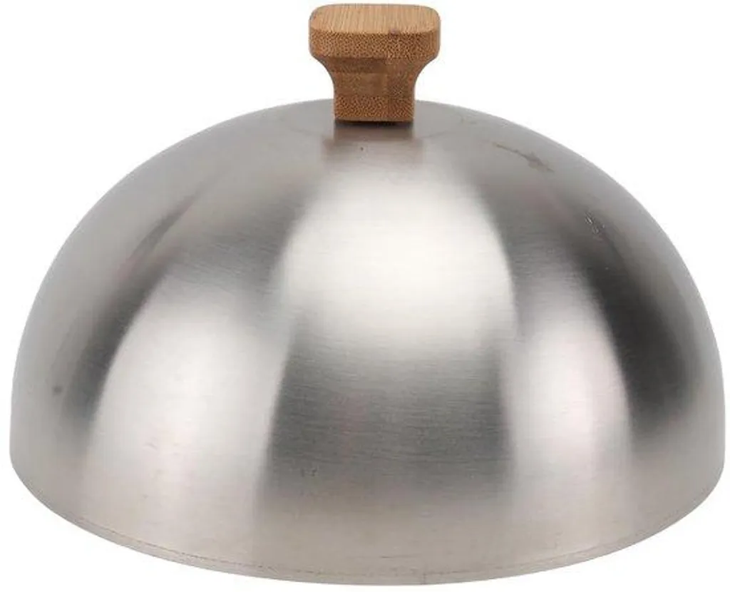 Pince à steak anti-éclaboussures en acier RVS 28 cm manche ergonomique