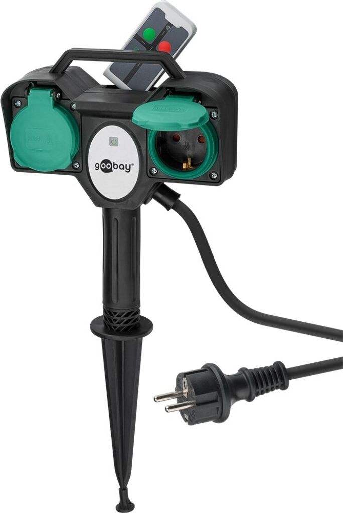Goobay 76779, 2 m, Vonkajší, Typ F, Type F (CEE 7/4), Obrázok produktu 