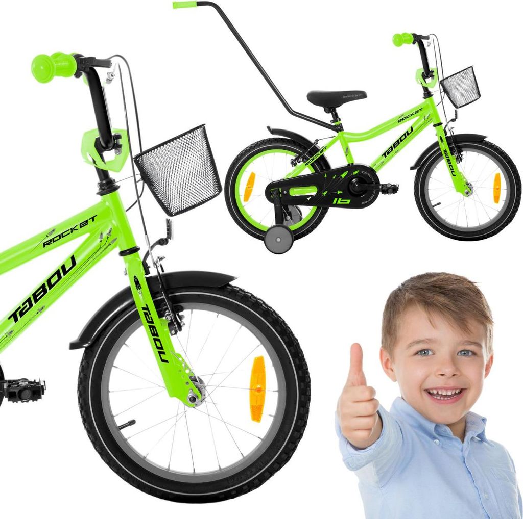 Kinderfahrrad 16 Zoll Tabou Rocket Leichtgewicht-Ratgeber Für Jungen