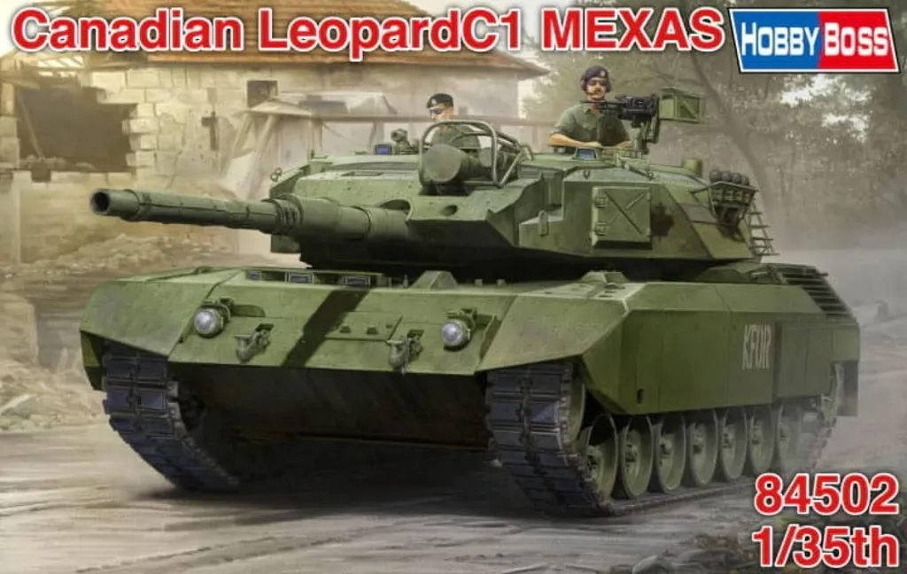 Char Leopard C1A1 Canadien 1/35 Hobby Boss 84502 Maquette Ultra Détaillée
