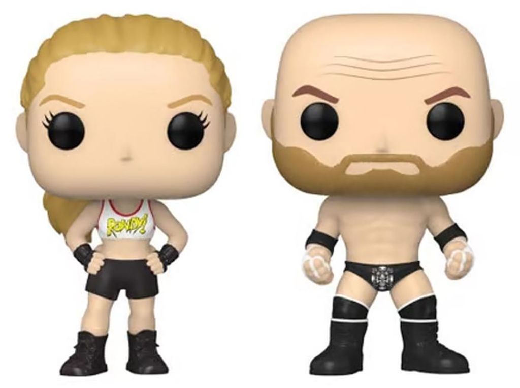 Funko POP! - "Ronda Rousey And Triple H" WWE Sammelfigur CD2074 (Einheitsgröße) (Bunt)