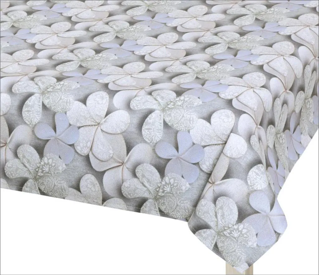 Tovaglia Rettangolare Grigio DITA 140x200 cm | Stile Minimal Cucina