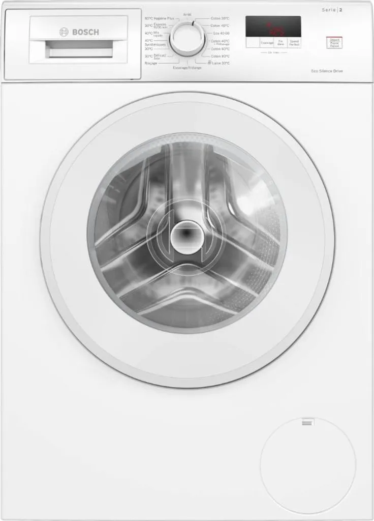 Lave-linge Bosch WGE02201FR économe en eau et silencieux pour appartement