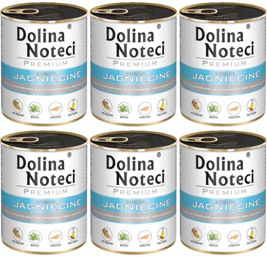 DOLINA NOTECI Premium Rich in lamb - Nassfutter für Hunde - Produktbild 