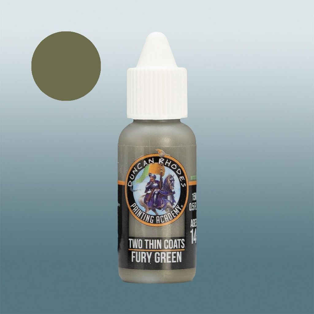 Two Thin Coats Acryl Miniaturenfarbe - Fury Green (Shadow)