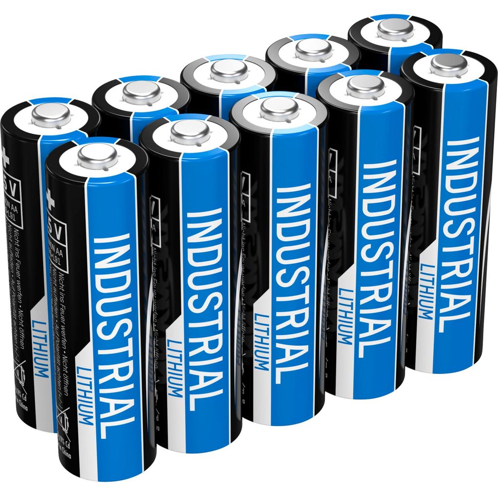 ANSMANN 1502-0005, ANSMANN Lithium batterij "Industrial", Productafbeelding 