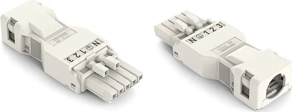 Wago 890-125, Weiß, Polyamid, IP40, 13 A, -35 - 85 °C, 26,7 Produktbild 