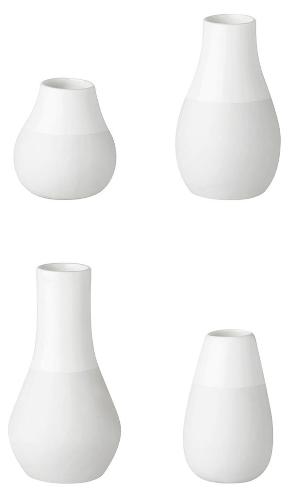 Räder Minivasen 4er Set 4-8,5cm,aus Porzellan Immagine del prodotto 