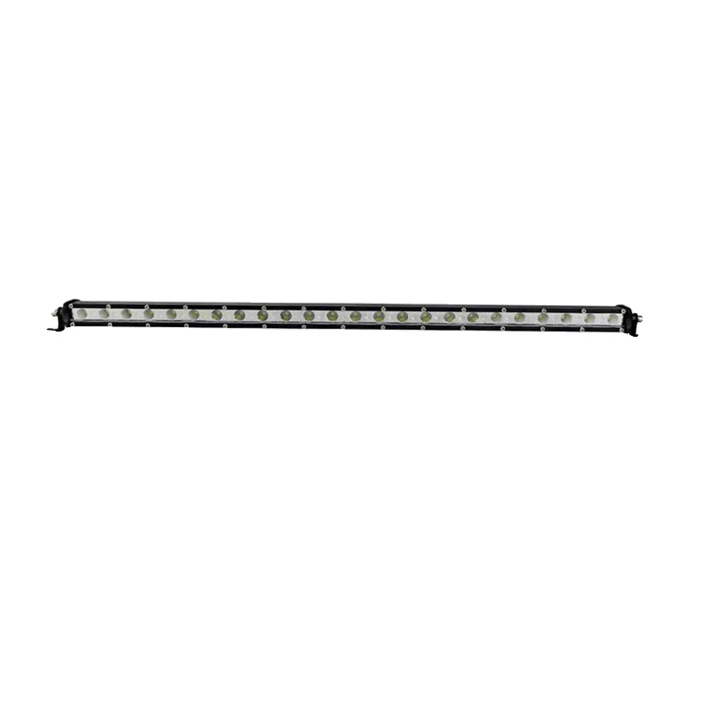 Éclairage LED Tout-Terrain 120W 25 Pouces - Rampe Fine pour Sorties de Nuit