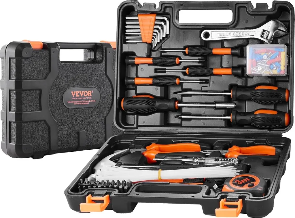Mallette outils multifonction 132 pièces pour réparation et travaux