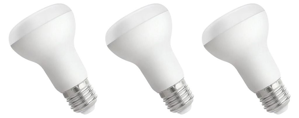 Spectrum E14 LED Reflektorlampe 6W 485lm 3000K Warmweiß 230V 3 Stück