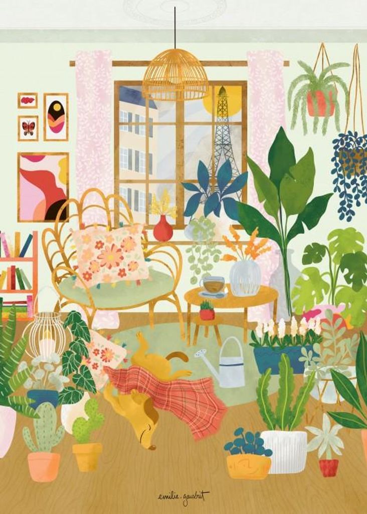 Pieces & Peace - Puzzle Cosy Interior - 500 dielov