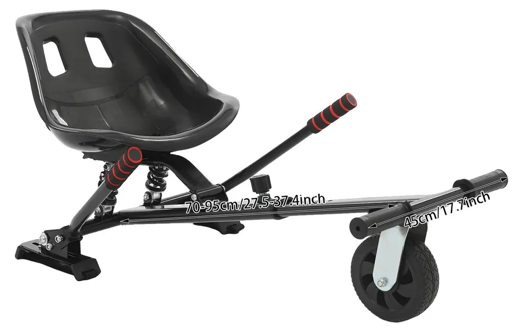Accessoire Hoverboard : Siège de Kart Réglable pour Éviter les Chutes