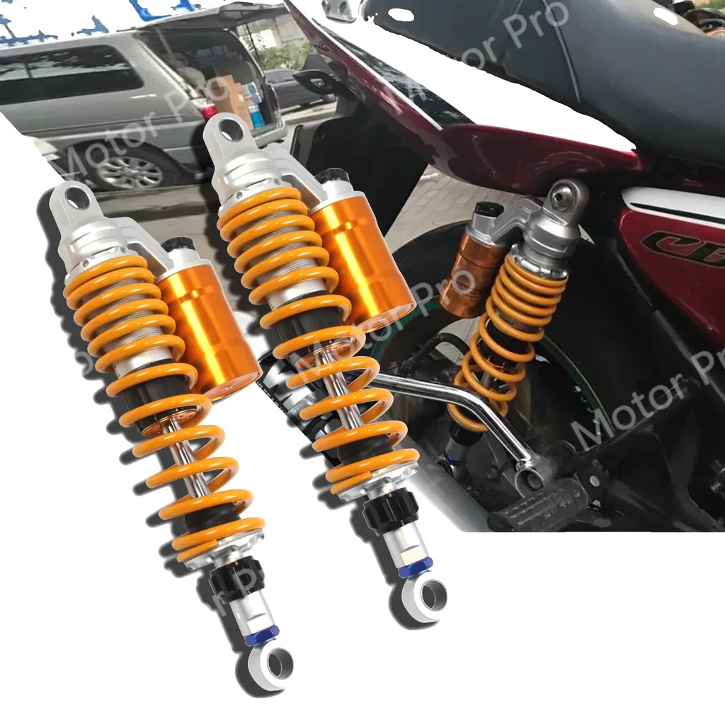 Amortisseur arrière 360 mm azote pour supprimer rebonds et chocs moto