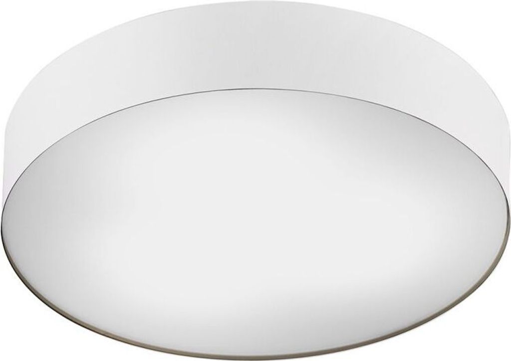 Deckenleuchte Metall Ø 40,5 cm rund Weiß E14 3-flammig Modern