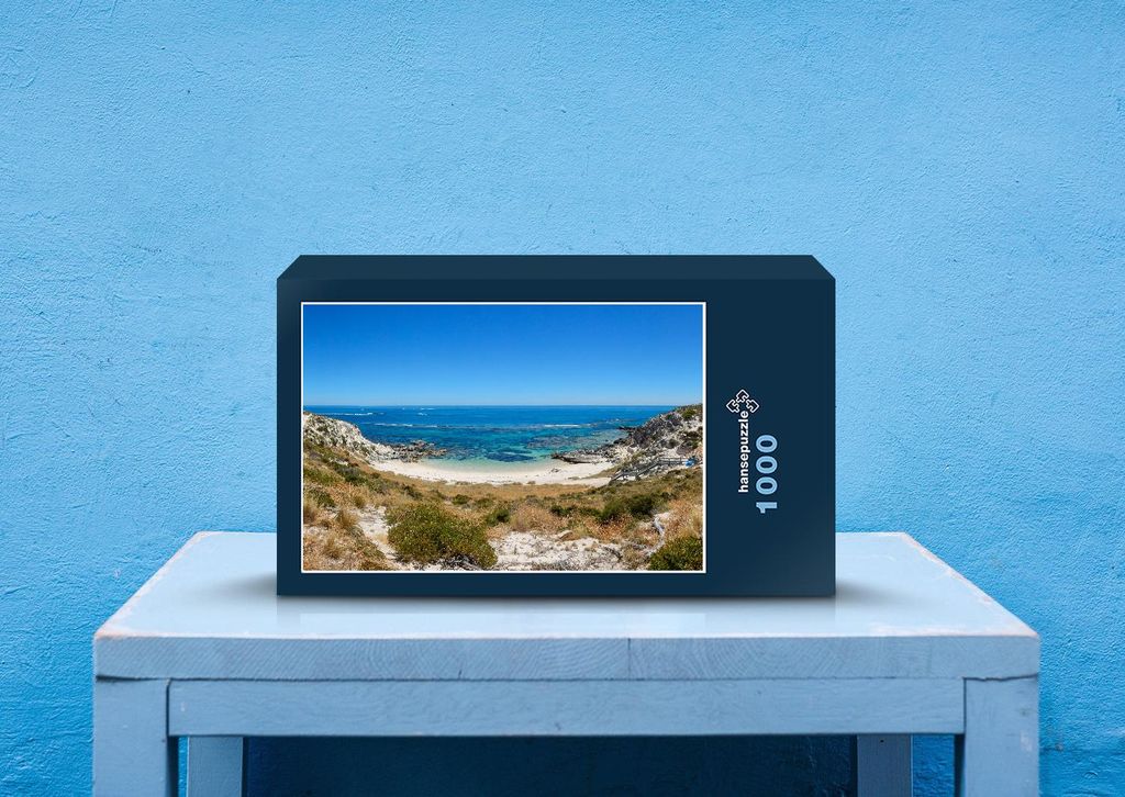 hansepuzzle 24825 - Rottnest Island Puzzle, 1000 Teile, Reisen, 60,0 x 46,0cm mit hochwertiger Aufbewahrung, Kartonbox & Beutel