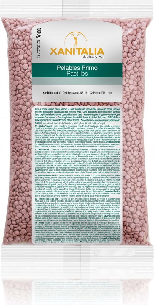 Brasilian System Wax-Perlen Malve Jasmin 1000g Produktbild 