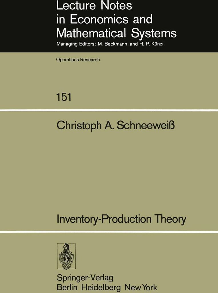 Inventory-Production Theory