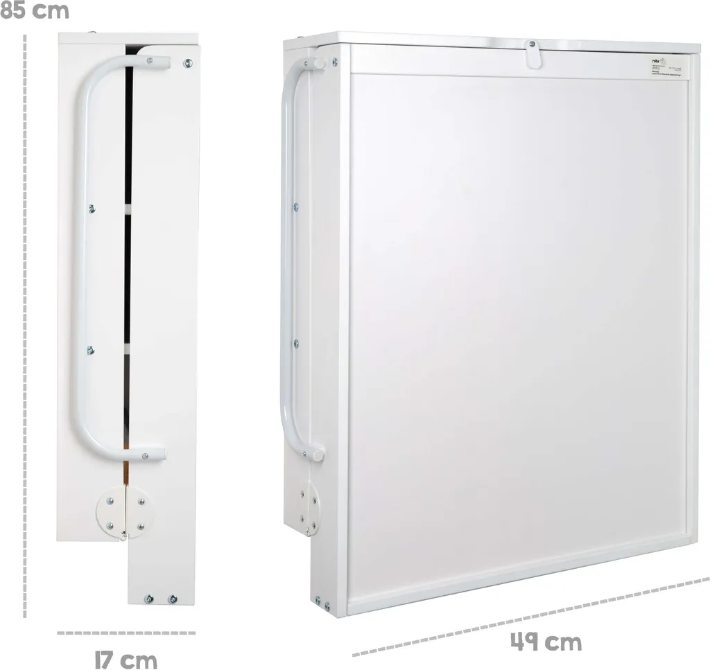 Étagère à Langer Murale Roba Pliable : Solution Gain de Place et Change Bébé