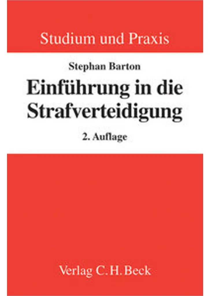Guide Strafverteidigung avec jurisprudence et cas pratiques de défense
