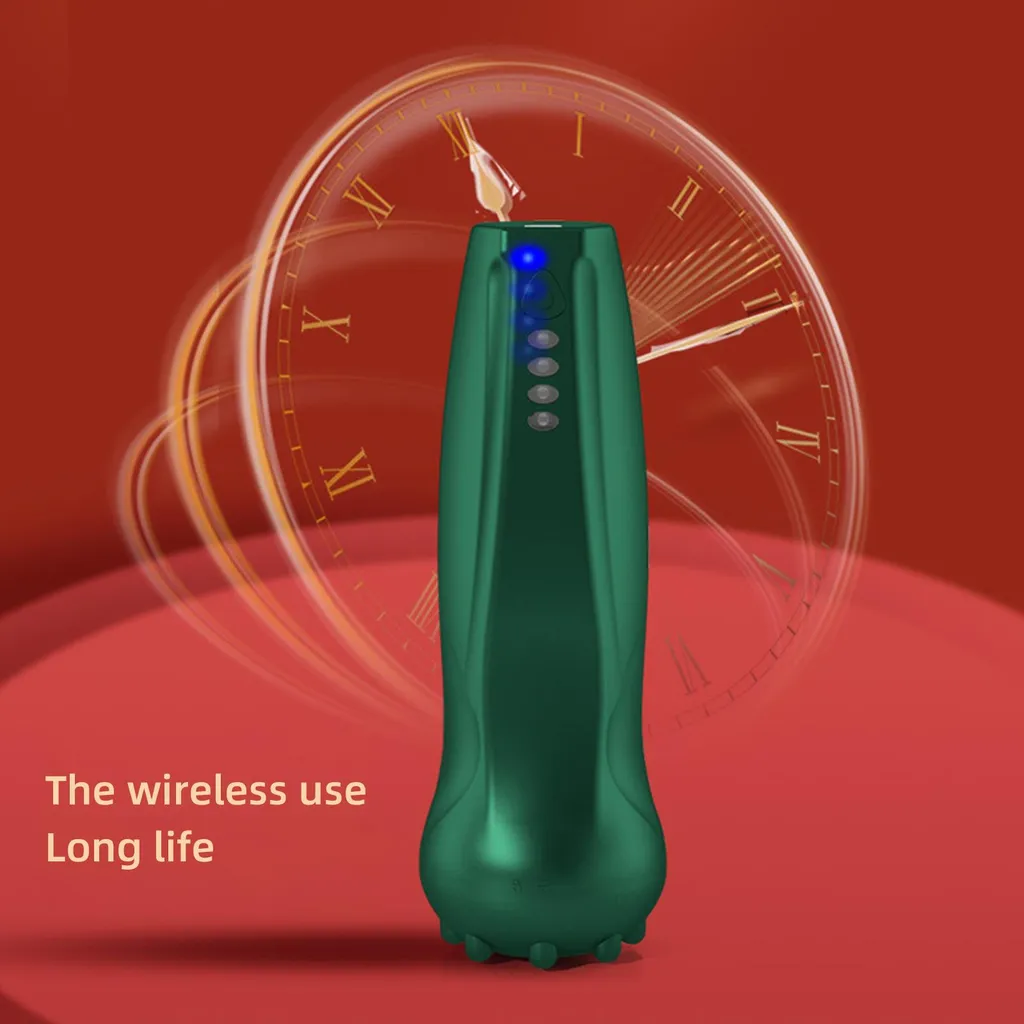 Masseur de grattage électrique à 6 niveaux d'intensité et écran LCD - 4