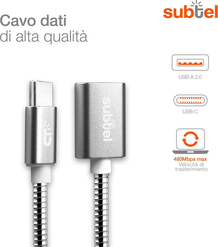 Cavo USB C Type C per telefono CUBOT X19 / Quest / King Kong 3 / Max 2