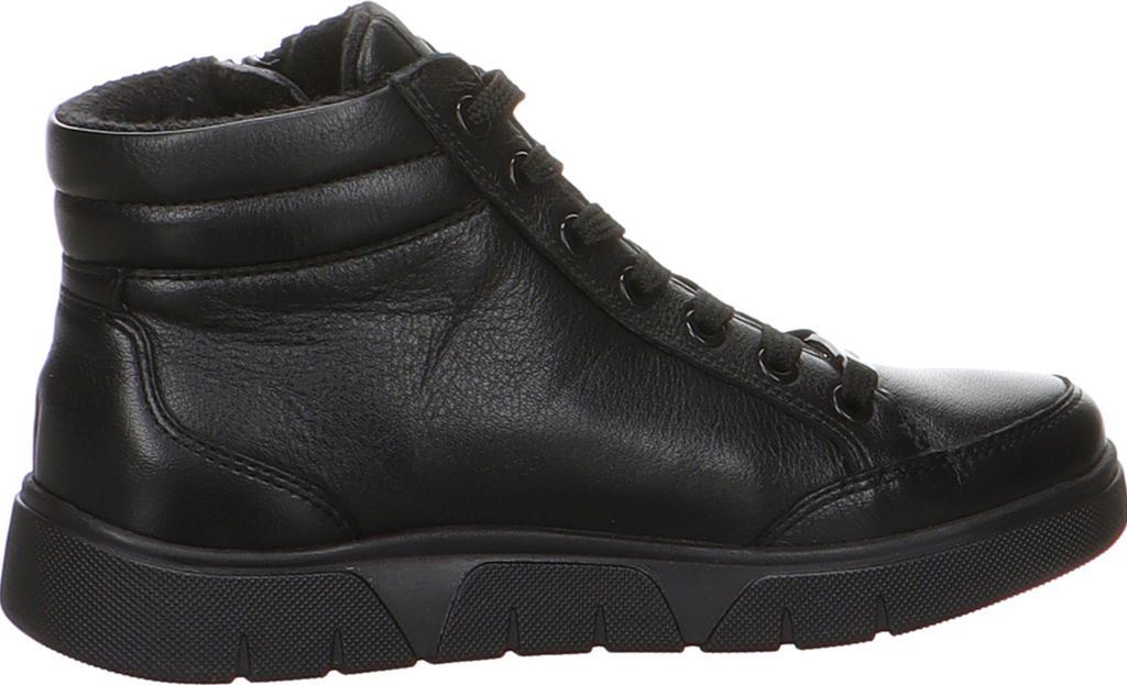 Ara Hightop Sneaker Rom-Sport - Schwarz Glattleder Größe: 38 Normal