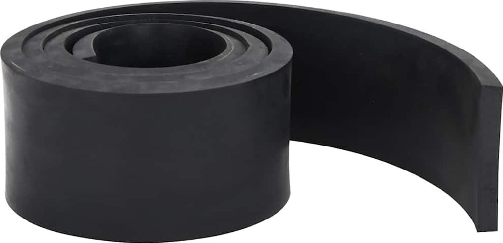 Bordo in Gomma per Spazzaneve Nero 150x8x1 cm Immagine del prodotto 