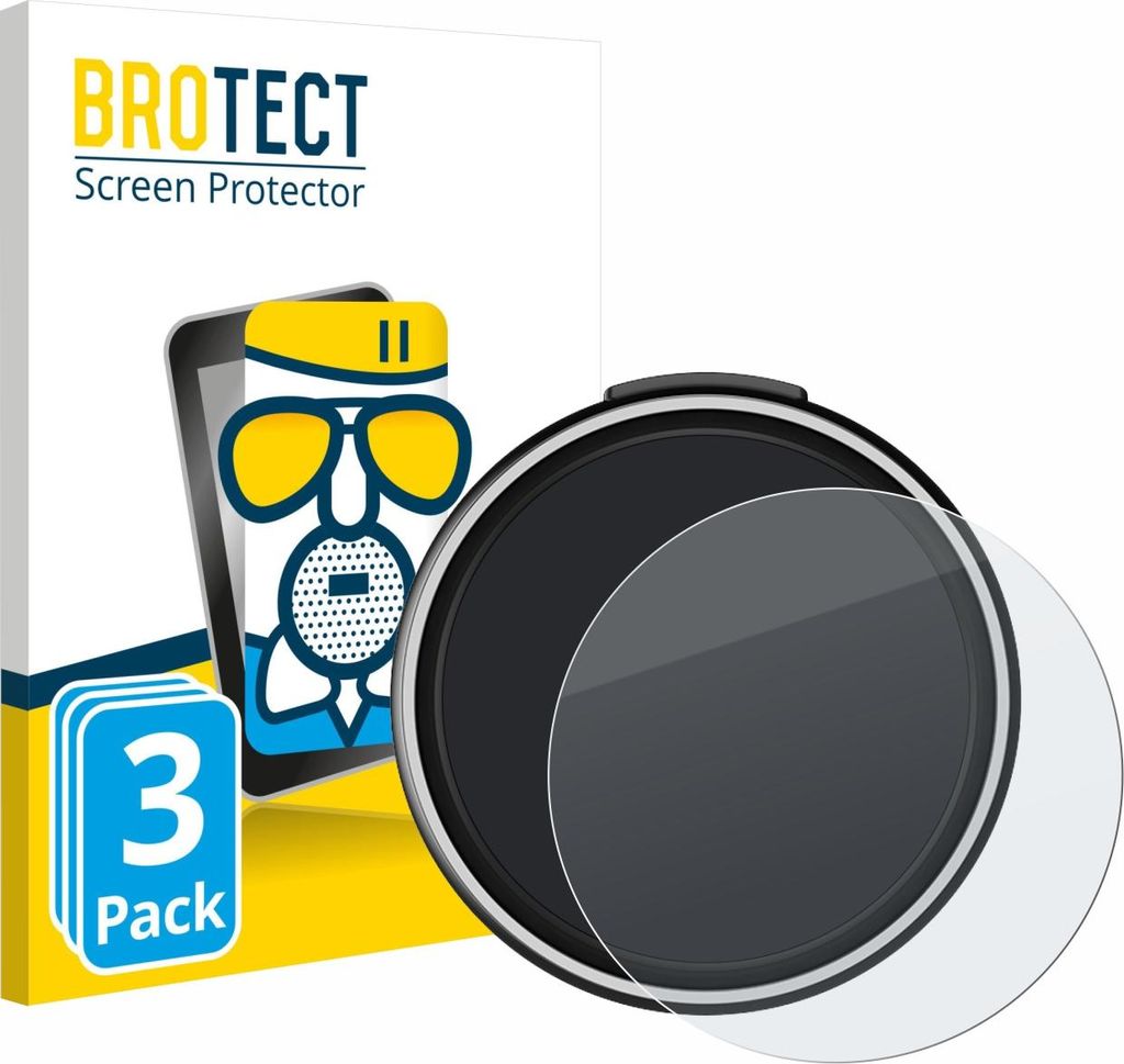 3x BROTECT Entspiegelungs Schutzglas für OOONO CO-Driver NO2 Plus Schutzfolie Panzer Folie Glas Display Schutz matt