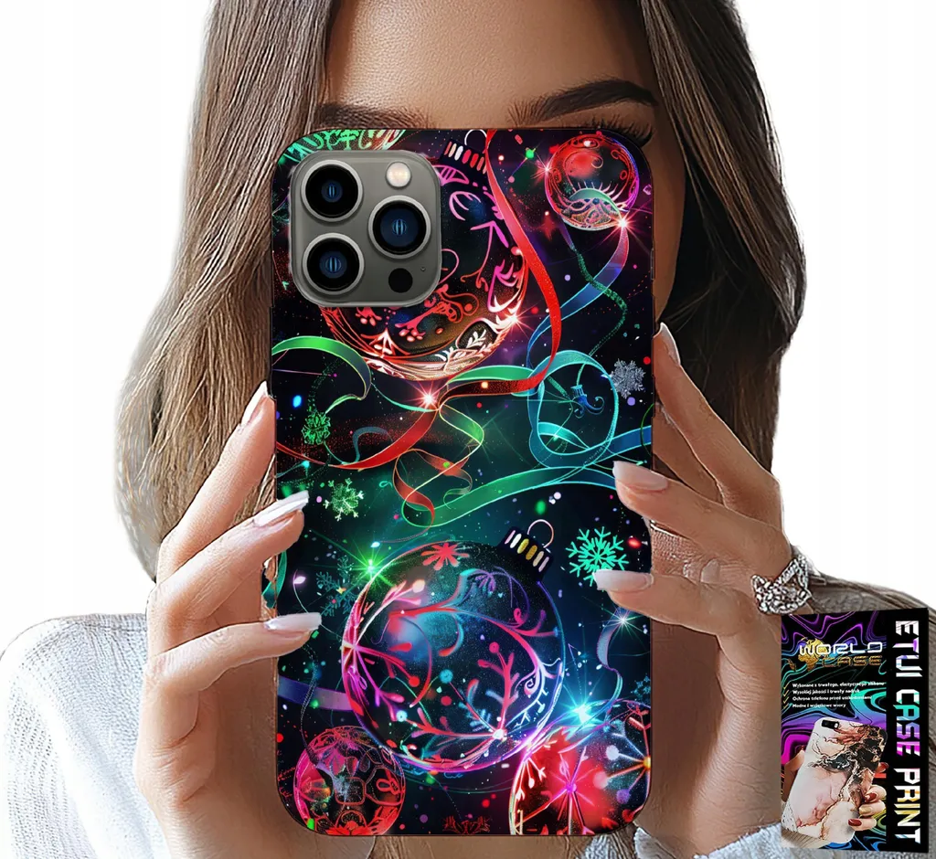 Custodia iPhone 12 Pro Max Natale: Cover Albero e Pellicola Protettiva
