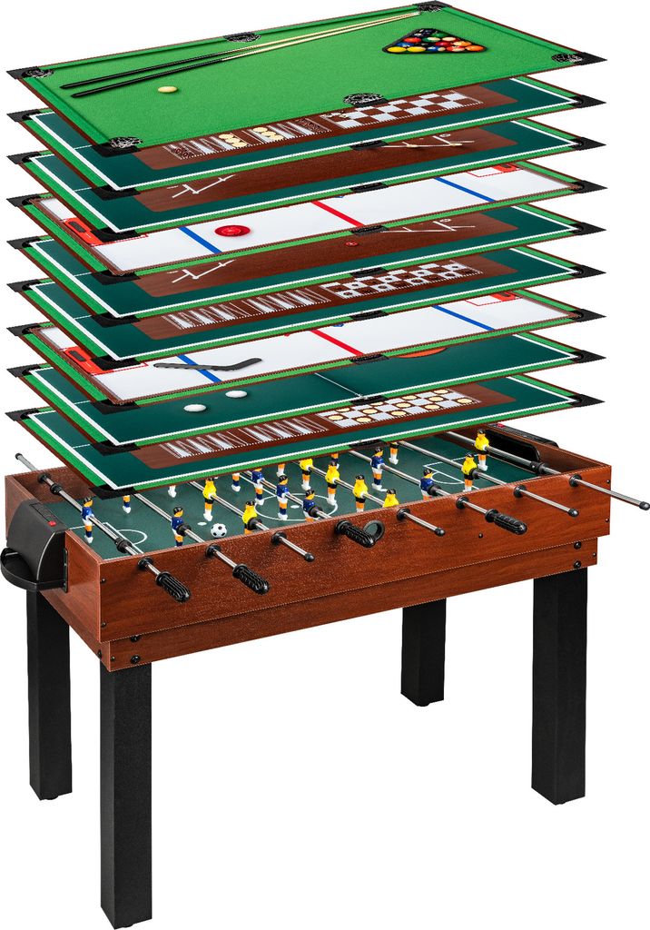 Umfangreicher Multifunktionsspieltisch Multifunktionstisch 10 in 1