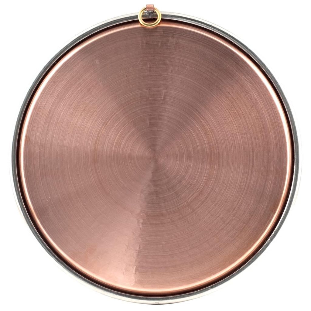 AGNELLI Tortiera voor Farinata, koper, diameter 36 cm Productafbeelding 