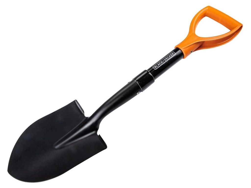 BLACK+DECKER Schaufel 67 CM - 800 GR - Rostfrei - Kopf Produktbild 