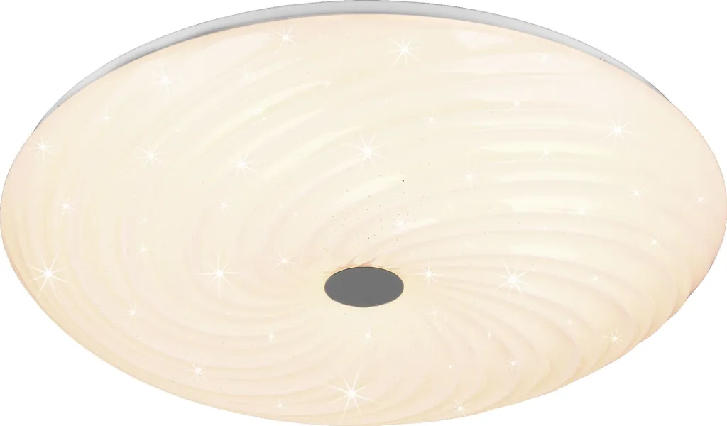 Plafonnier LED étoilé dimmable avec télécommande 57,5cm 45W design GRAVITY