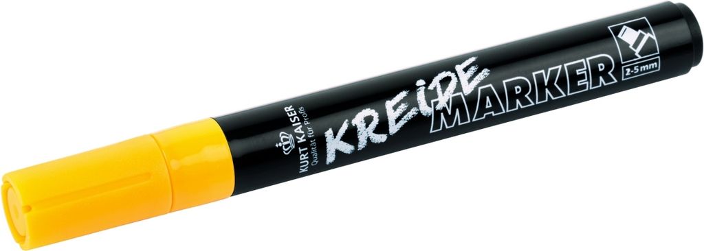 Contacto Kreidemarker, orange, 2-5 mm Schriftbreite, mit Wasser leicht zu entfernen