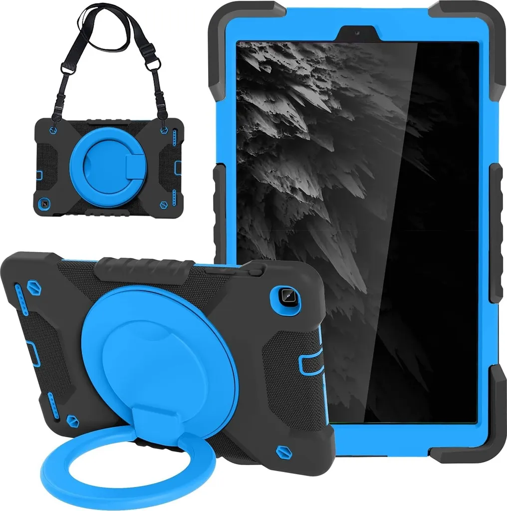 Cover Galaxy Tab A8 10.5 Blu 360 Gradi - Stile e Protezione Totale