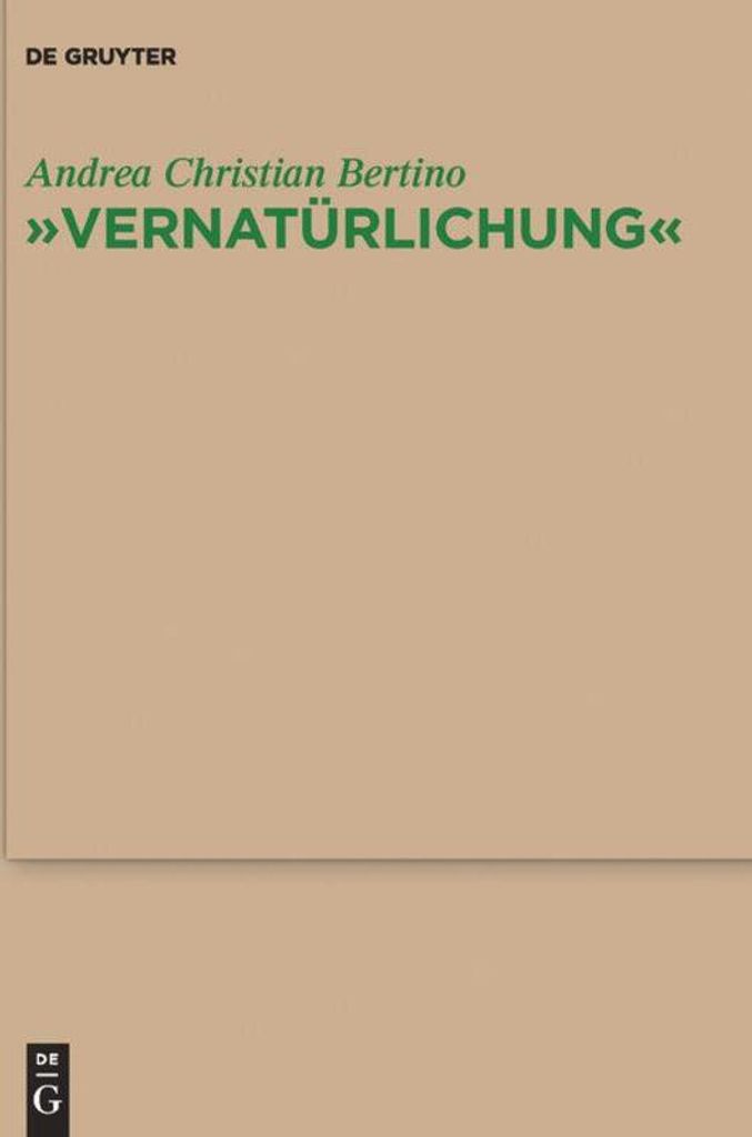 "Vernatürlichung"