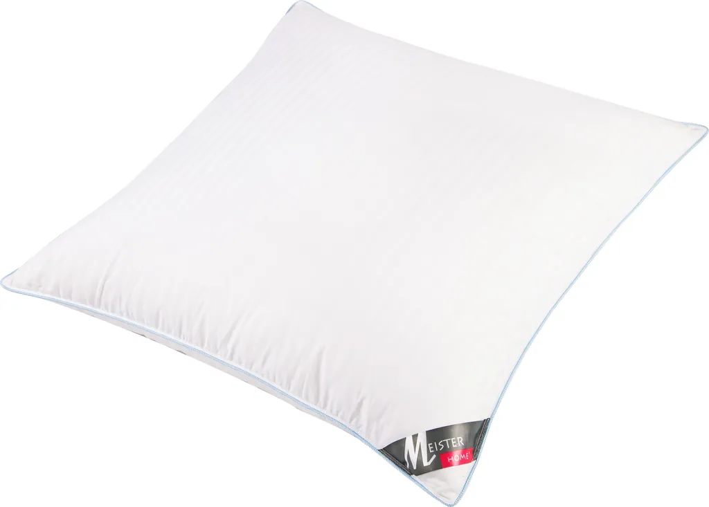 Meisterhome Cuscino Piuma d'Oca 80x80 cm 1700g - Comfort Premium Hotel