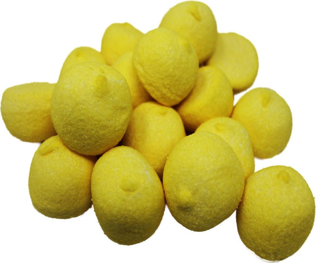 Mellow Speckbällen jaune grandes boules de sucre mousseux Image du produit 