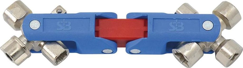 Doppel-Schaltschrankschlssel SuBMaker Quadro Plus 14 Funktionen Bitaufnahme